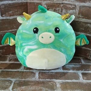 Squishmallow Dragon tie dye